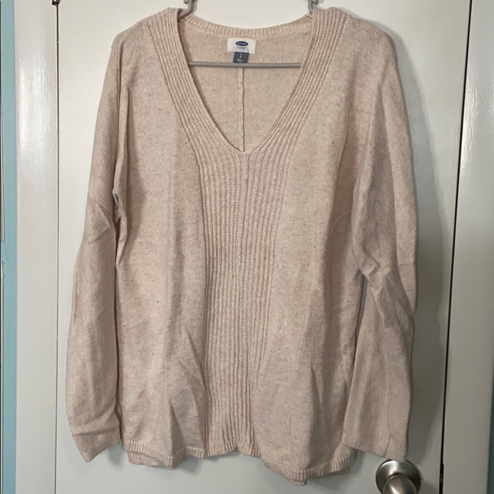 Cream Colored Old Navy Sweater- L